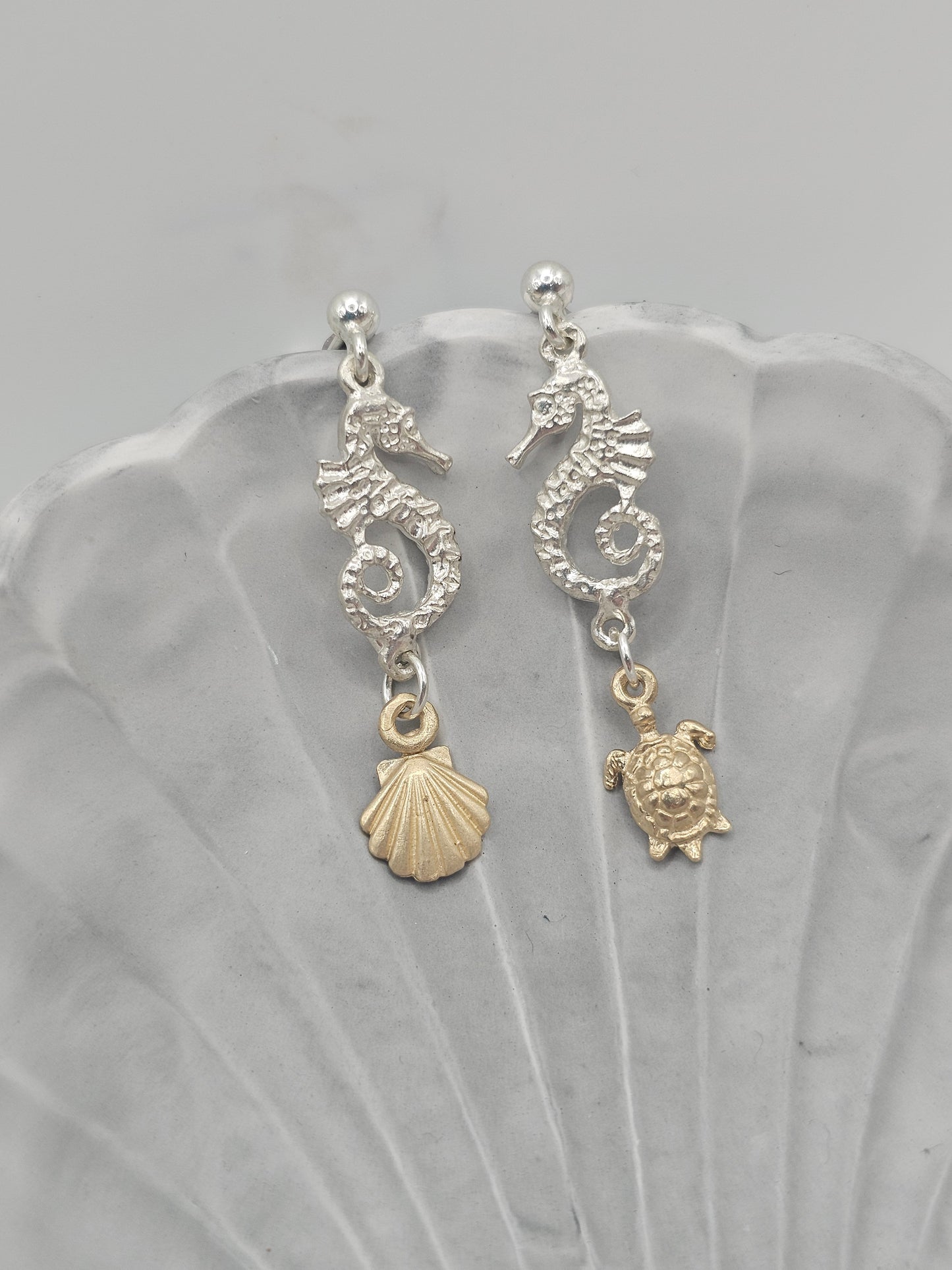 Hippocampus Earrings