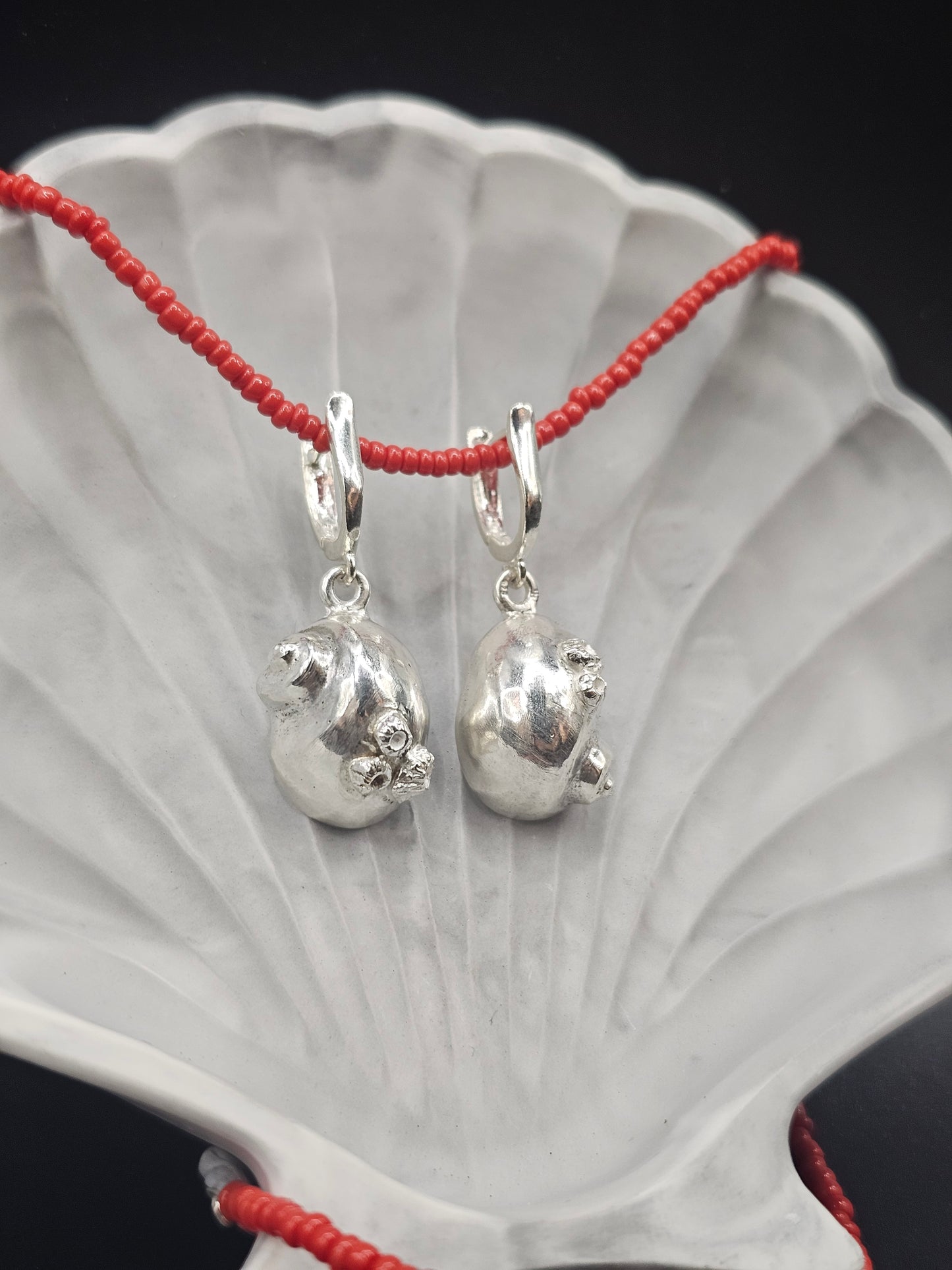 Silver Shores Earrings