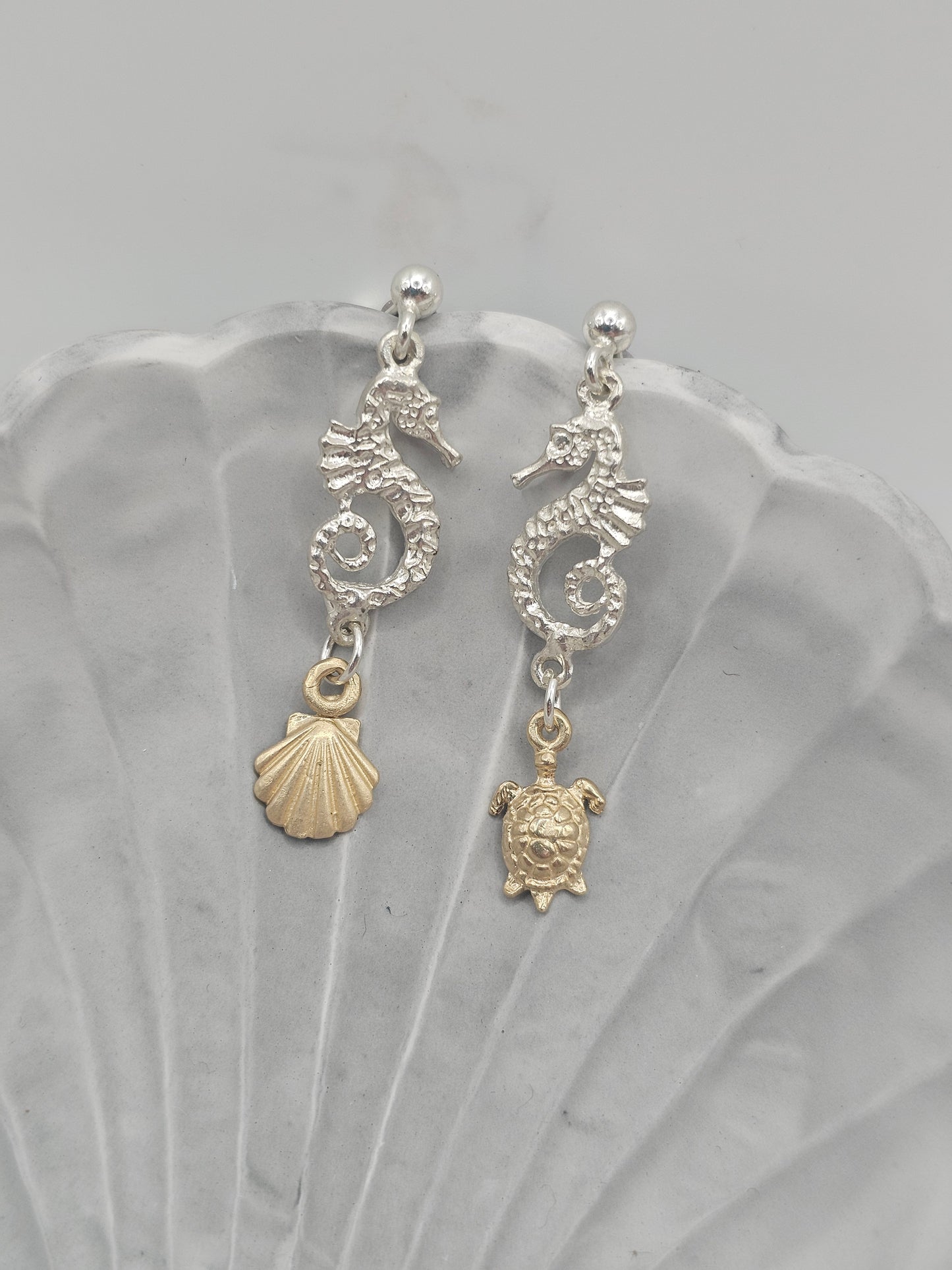 Hippocampus Earrings