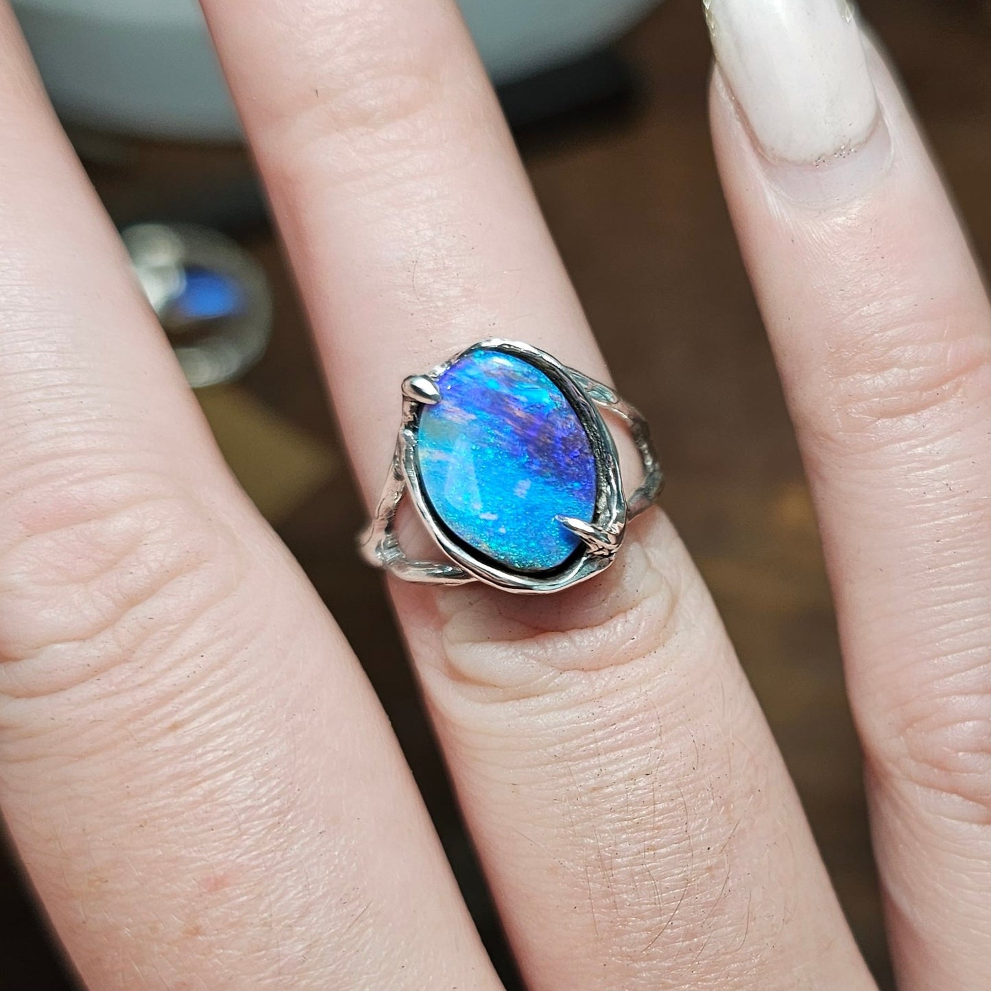 Holographic Galaxy Jelly Opal Ring (6)