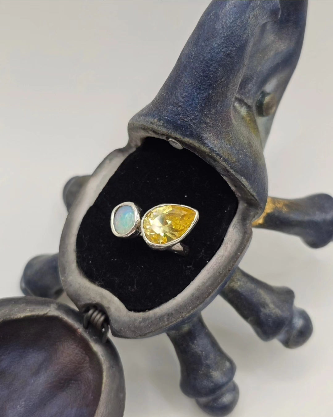 Opal & Sapphire Ring (8)