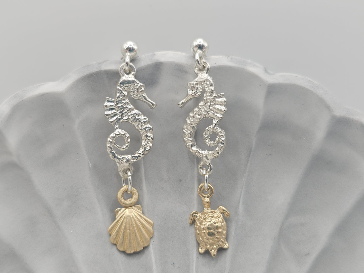 Hippocampus Earrings