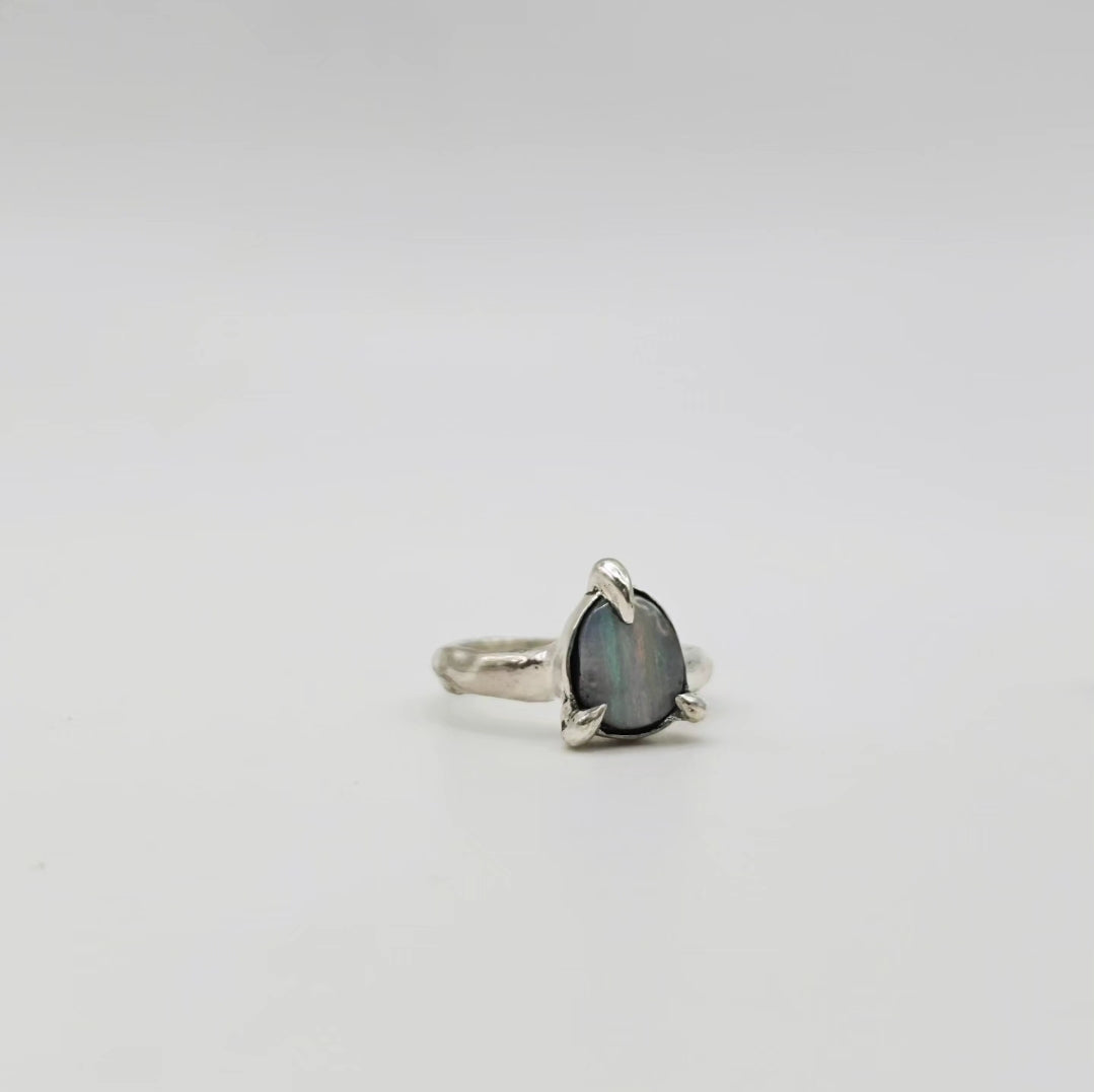 Claw & Opal Ring (5.5)