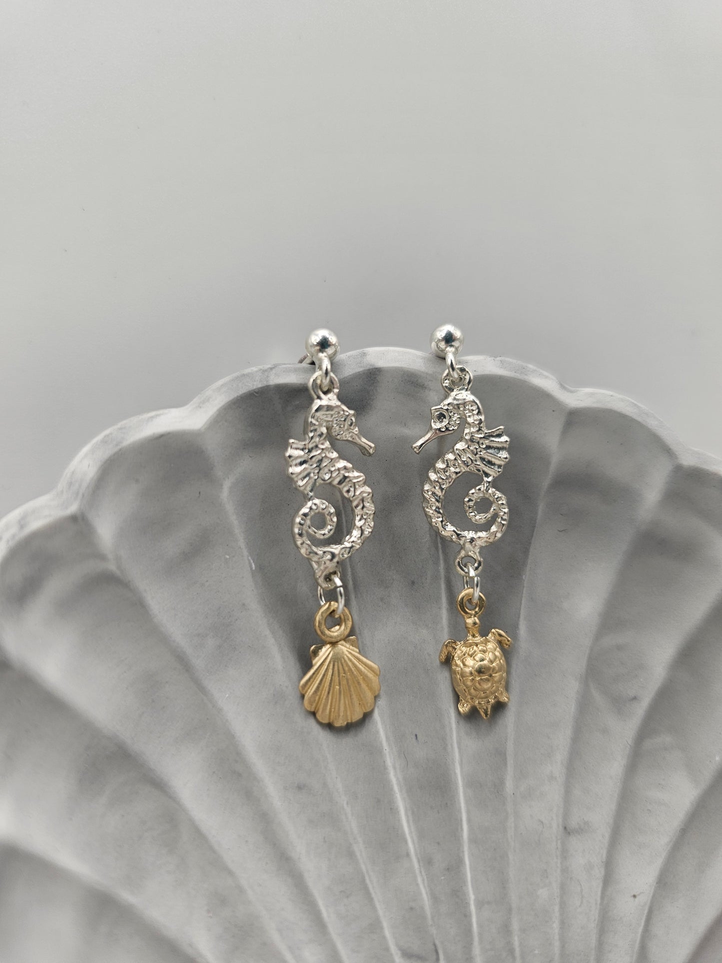 Hippocampus Earrings